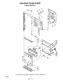 CONTROL PANEL Diagram and Parts List for SM988PEPW1  Whirlpool Range