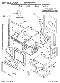 Part Location Diagram of LIT4456573 Whirlpool Literature Parts (Use & Care Guide (Oven))