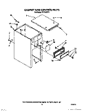 Part Location Diagram of 9870122 Whirlpool Plate, Cover