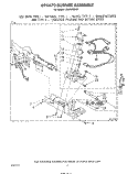 694670 BURNER Diagram and Parts List for LG6056XSW0  Whirlpool Dryer