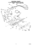 CONTROL PARTS Diagram and Parts List for TS25AFXKT02  Estate Refrigerator