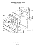 REFRIGERATOR DOOR , MISCELLANEOUS Diagram and Parts List for ET18VKXRWR3  Whirlpool Refrigerator