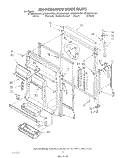 REFRIGERATOR DOOR Diagram and Parts List for ET22DKXVM01  Whirlpool Refrigerator
