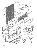 UNIT Diagram and Parts List for ET18NKXSW07  Whirlpool Refrigerator