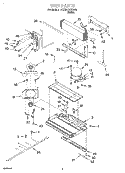 Part Location Diagram of 8170433 Whirlpool HEATER