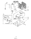 SECTION Diagram and Parts List for AD0122XM1  Whirlpool Dehumidifier
