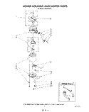SECTION Diagram and Parts List for 7KCD250T0  KitchenAid Food Waste Disposer