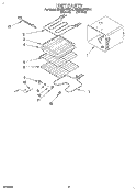 UNIT Diagram and Parts List for KEBS246YWH4  KitchenAid Wall Oven