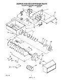Part Location Diagram of 1119074 Whirlpool FEEDER, CONE