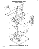 SECTION Diagram and Parts List for LE5650XKW0  Whirlpool Dryer