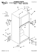 Part Location Diagram of 2316214 Whirlpool Use & Care Guide