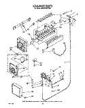 Part Location Diagram of 515393 Whirlpool transformer, step-down (230-115 volt)