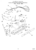 CONTROL Diagram and Parts List for KSUP25QDAL05  KitchenAid Refrigerator