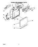 Part Location Diagram of 3370381 Whirlpool CONSOLE