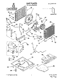 UNIT, LITERATURE Diagram and Parts List for AR2400XA2  Whirlpool Air Conditioner