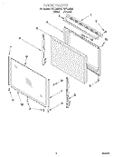 DOOR, LIT/OPTIONAL Diagram and Parts List for FEP330EN0  Roper Range