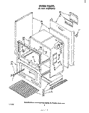Part Location Diagram of 879039 Whirlpool Plate, Oven Bottom