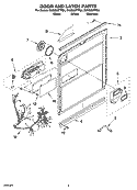 Part Location Diagram of WPW10413097 Whirlpool Wiring Harness