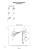 WIRING HARNESS Diagram and Parts List for LA5460XTM0  Whirlpool Washer