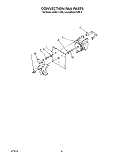 CONVECTION FAN Diagram and Parts List for KEBS177SBL0  KitchenAid Wall Oven