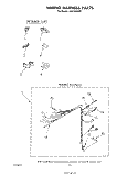 WIRING HARNESS Diagram and Parts List for LA6150XSW1  Whirlpool Washer