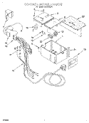 CONTROL MODULE Diagram and Parts List for 4ACE23LD0  Whirlpool Air Conditioner