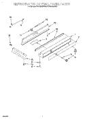 REFRIGERATOR CONTROL PANEL Diagram and Parts List for KSSS42QDW04  KitchenAid Refrigerator