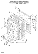 REFRIGERATOR DOOR Diagram and Parts List for 8ET22DKXDN00  Whirlpool Refrigerator
