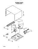 Part Location Diagram of 4313165 Whirlpool WRAPER-CAB