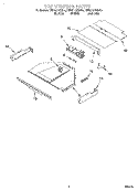 Part Location Diagram of 4454862 Whirlpool Harness, Wire (Main) (Also, order Door Switch Harness)