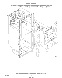 LINER Diagram and Parts List for ET18GKXSW07  Whirlpool Refrigerator
