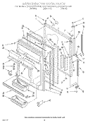 Part Location Diagram of 2160432 Whirlpool DISCONTINUED