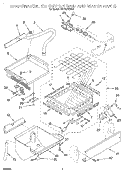 EVAPORATOR, ICE CUTTER GRID AND WATER Diagram and Parts List for KUIS185EWH1  KitchenAid Ice Maker