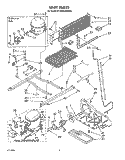 UNIT Diagram and Parts List for ET20GKXWN00  Whirlpool Refrigerator