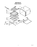 UNIT Diagram and Parts List for KEBS246WBL3  KitchenAid Wall Oven