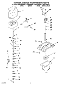 Part Location Diagram of 2198646 Whirlpool ICE BIN
