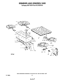 SECTION Diagram and Parts List for KECX160SWH0  KitchenAid Cooktop