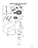 OPTIONAL Diagram and Parts List for X05002X01  Roper Air Conditioner