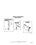 WATER SYSTEM Diagram and Parts List for LA6055XTM1  Whirlpool Washer