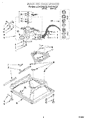 MACHINE BASE Diagram and Parts List for KAWS750GQ0  KitchenAid Washer