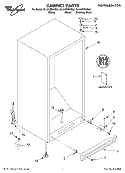 Part Location Diagram of 8210294 Whirlpool GRILLE