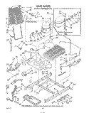 UNIT Diagram and Parts List for KSRF22DSWHY0  KitchenAid Refrigerator