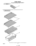 SHELF Diagram and Parts List for EL15CCXRWR0  Whirlpool Refrigerator