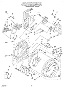 SECTION Diagram and Parts List for KEYS750JQ0  KitchenAid Dryer