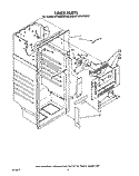 LINER Diagram and Parts List for RT18DKYWW00  Roper Refrigerator