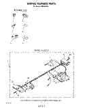 WIRING HARNESS Diagram and Parts List for LA6058XSW2  Whirlpool Washer