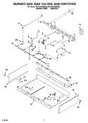 Part Location Diagram of 4456532 Whirlpool WIRE