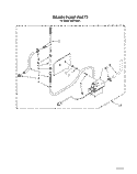 DRAIN PUMP Diagram and Parts List for BR51IMW1  Whirlpool Ice Maker