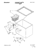 SECTION Diagram and Parts List for TCF0510DW00  Whirlpool Freezer