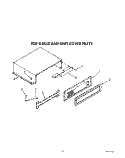 TOP GRILLE AND UNIT COVER Diagram and Parts List for KSSS42DAX01  KitchenAid Refrigerator